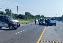 Pierde la vida atropellado en carretera Victoria-Monterrey