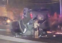 Dos militares lesionados en volcadura de unidad de la SEDENA