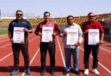 Anuncian horarios del Nacional de Atletismo 2026