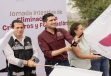 Jornada Intensiva de Eliminación de Criaderos y Fumigación en Col. Ampliación San Manuel
