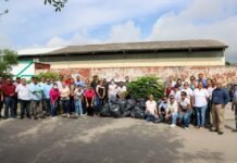 Secretaría de Salud participa en Cuarta Jornada Estatal de Limpieza
