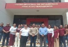 Alcalde Alberto Granados fortalece coordinación con autoridades educativas estatales en visita al CREDE