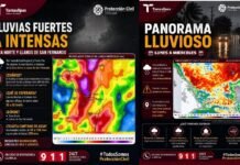 Habilita PC refugios temporales en Reynosa, Matamoros y Río Bravo ante alerta por lluvias