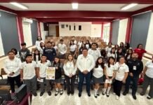 STPS realiza sesión informativa en el COBAT 05 de Ciudad Victoria