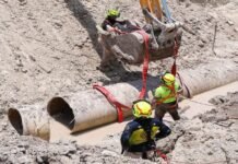 Confirman hallazgo del cuerpo de trabajador accidentado en acueducto
