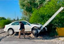 Aparatoso choque vial se registra en Ciudad Victoria