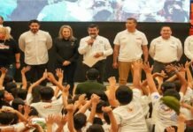 Rector Dámaso Anaya clausura campamento infantil de la UAT