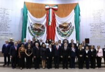 Escuela Normal Federalizada queda inscrita con letras doradas en el Congreso del Estado