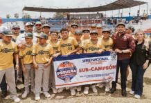 Felicita alcalde a la Liga Matamoros A.C., Subcampeona de la Serie Nacional de Ligas Pequeñas
