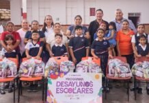 Distribuye DIF Tamaulipas 105 mil dotaciones alimentarias para desayunos escolares