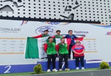 Tamaulipas oro y plata en Campeonato NACAC Sub-18