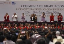 Egresa nueva generación de docentes de preescolar la Normal “Maestra Estefanía Castañeda”