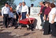 Colocan primera piedra de Estación Segura Parque Cultural “La Escondida”