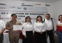 SSPT y el ITACE entregan 203 constancias de capacitación laboral en el CEDES Victoria