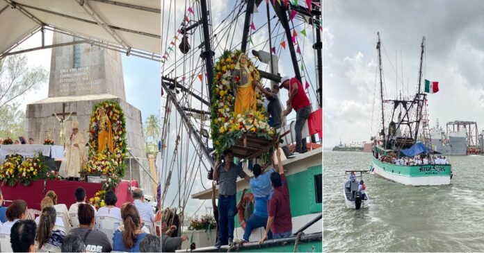 STU-161-2026.- Procesión Náutica de la Virgen del Carmen fortalece la tradición y el turismo en el sur de Tamaulipas (2)