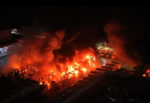 Cuantiosas perdidas en incendio de Pepsico