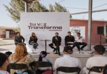 Cumplen jornada de «Tu Voz Transforma» en colonia Fidel Velázquez