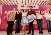 Llevan Mega Brigada a Palmares de Las Brisas