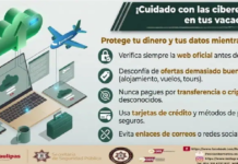 Emiten recomendaciones para prevenir fraudes en reservaciones por temporada de vacacionales