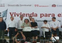 Con entrega de viviendas en Reynosa inicia Claudia Sheinbaum gira por Tamaulipas