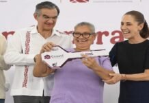 Entrega Claudia Sheinbaum en Matamoros primeras casas de Vivienda para el Bienestar