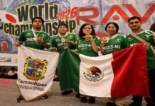 CONALEP Tamaulipas segundo lugar del Campeonato Mundial de Robótica en Japón