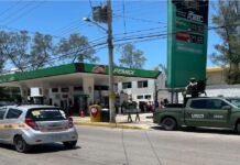 Catean y aseguran gasolinera en Ciudad Madero
