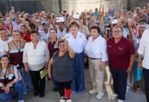 SEBIEN entrega paquetes alimentarios a familias de Tampico