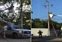SEDENER atiende reportes por interrupciones del suministro eléctrico