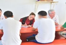 Supervisan situación jurídica de adolescentes en internamiento en Güémez