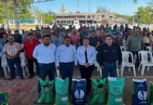 Avanza en entrega de semilla del Programa S107 Apoyo al Desarrollo Productivo y Económico 2026