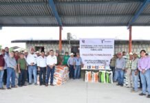 Productores pecuarios de Antiguo Morelos reciben apoyos y paquetes tecnológicos