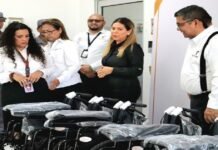 Entregan sillas de ruedas en 5 CEDES de Tamaulipas
