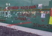 Manifestantes pintarrajean palacio municipal de Ciudad Madero