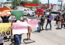 Exigen justicia familiares de arrollados en Puente Tampico